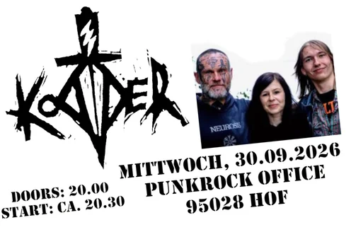 Flyer zu Kodder - Punkrock Office