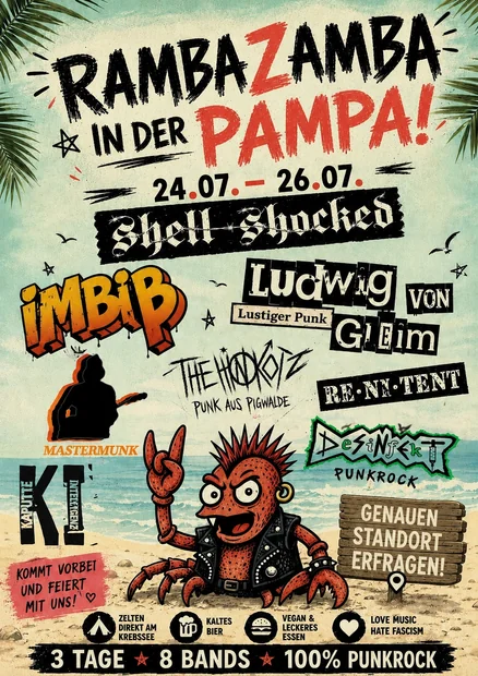Flyer zu Ramba Zamba in der Pampa
