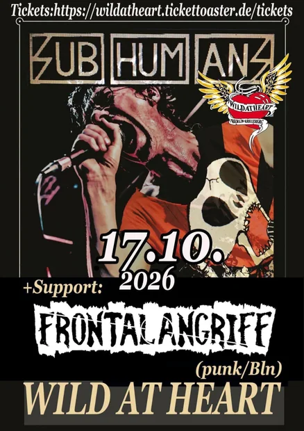 Flyer zu Wild at Heart 17.10.26