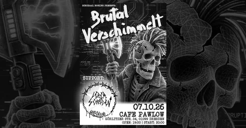 Flyer zu Brutal Verschimmelt x Leberschaden