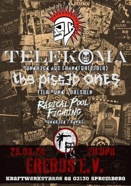 Flyer zu Jugendclub Erebos e.V.