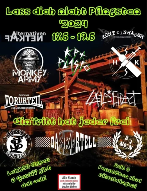 Flyer zu Lass Dich Nicht Pfingsten '24