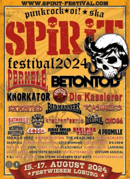 Flyer zu Spirit Festival ’24