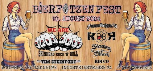 Flyer zu Bierfotzenfest