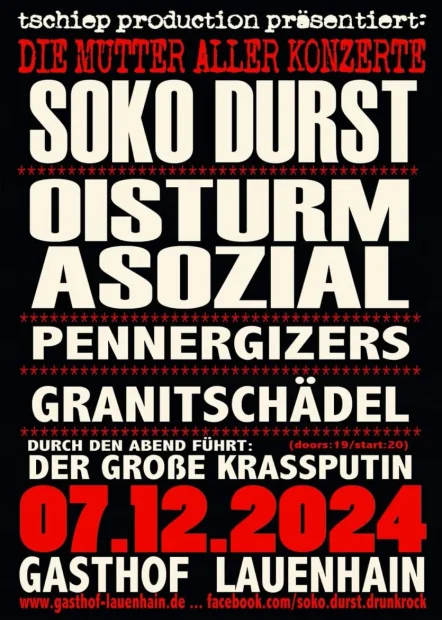 Flyer zu Die Mutter aller Konzerte ’24