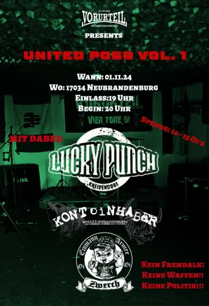 Flyer zu United Pogo Vol. 1
