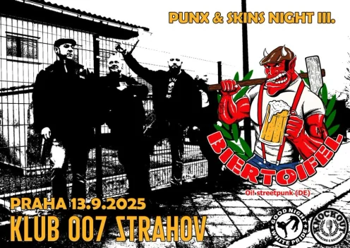 Flyer zu Punx & Skins Night 3