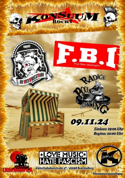Flyer zu Konsuum Rockt