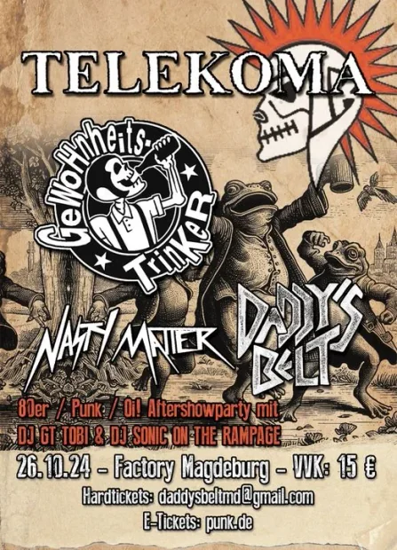 Flyer zu Factory Magdeburg