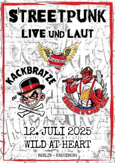 Flyer zu Streetpunk – Live und Laut