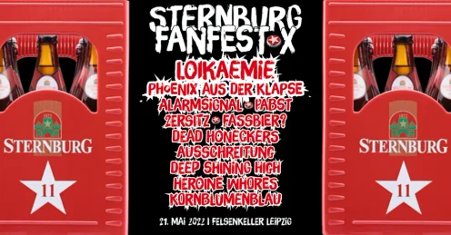 Flyer zu Sternburg Fanfest X