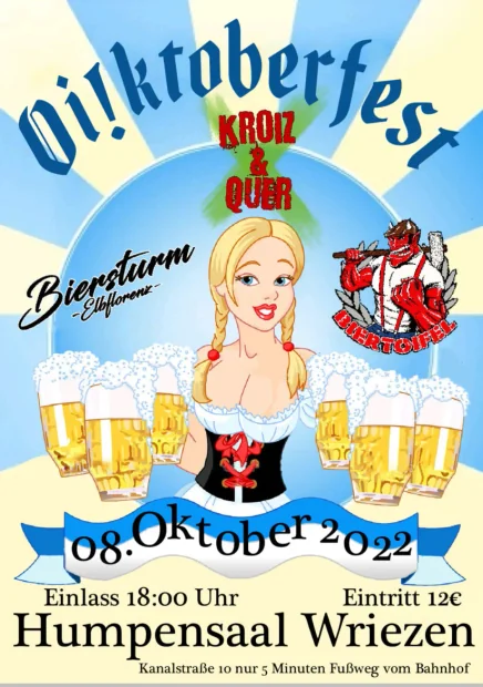 Flyer zu Oi!ktoberfest Wriezen