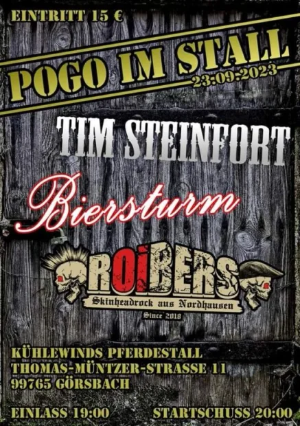 Flyer zu Pogo im Stall