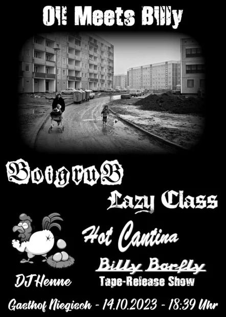 Flyer zu Oi! Meets Billy – Gasthof Niegisch
