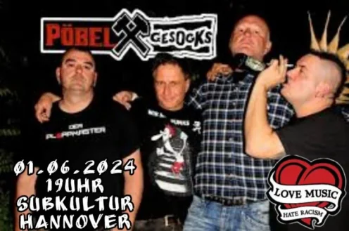 Flyer zu Pöbel & Gesocks – Hannover