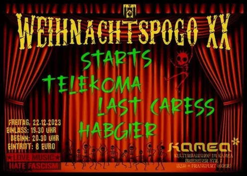Flyer zu Weihnachtspogo XX