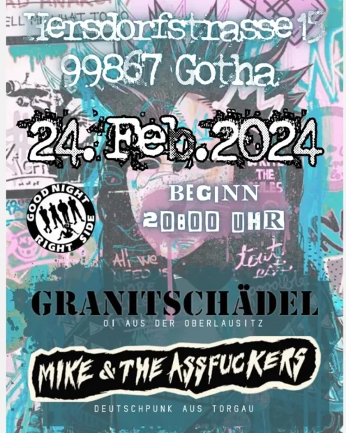 Flyer zu Oi-Punk im Juwel