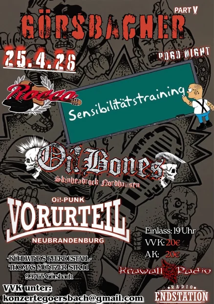 Flyer zu Görsbacher Pogo Night - Part 5