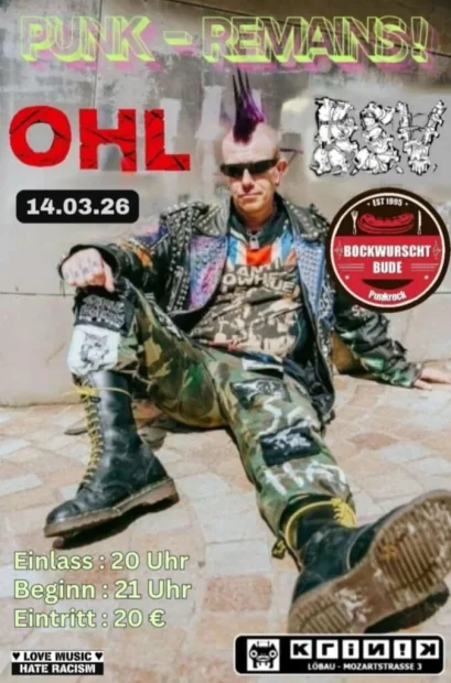 Flyer zu PUNK - REMAINS!