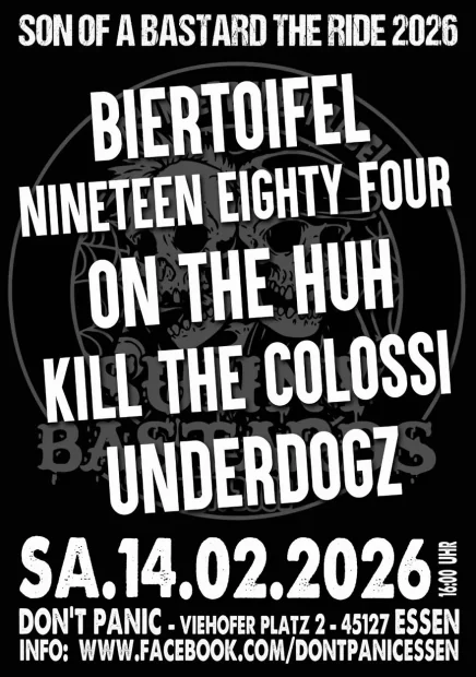 Flyer zu Son of a Bastard - The Ride 2026