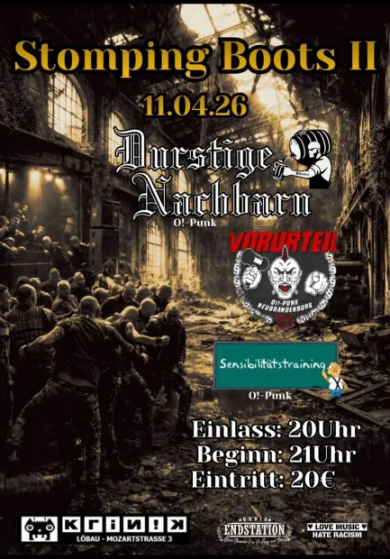 Flyer zu Stomping Boots #2