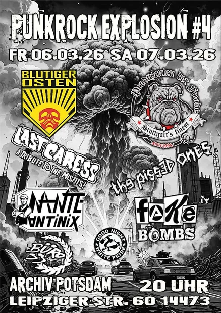 Flyer zu Punkrock Explosion #4