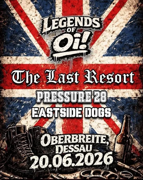 Flyer zu Legends of Oi!