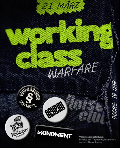 Flyer zu Working Class Warfare