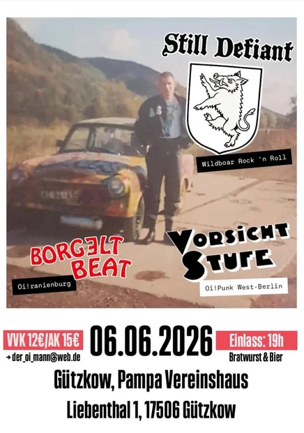 Flyer zu Oi! Punk in der "Pampa"