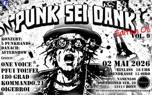 Flyer zu Punk Sei Dank - Edition Oi!