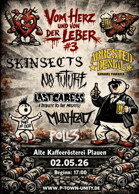 Flyer zu Vom Herz und der Leber #3