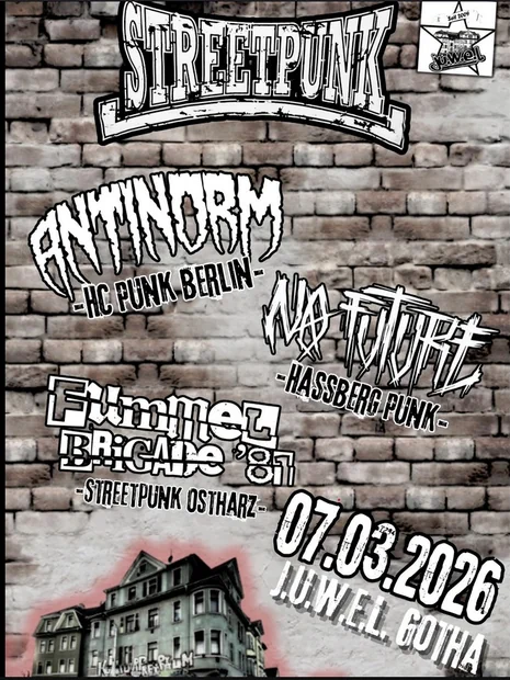 Flyer zu Streetpunk - Gotha