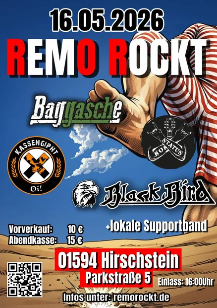 Flyer zu Remo Rockt - 2026