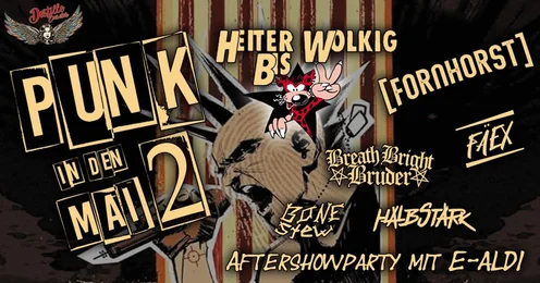 Flyer zu Punk in den Mai #2