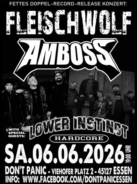 Flyer zu Fleischwolf X ..... X Lower Instinct
