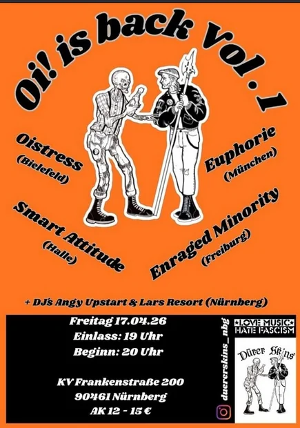 Flyer zu Oi! is back #1