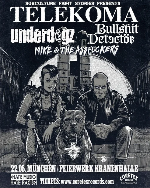 Flyer zu Subculture Fight Storys - München