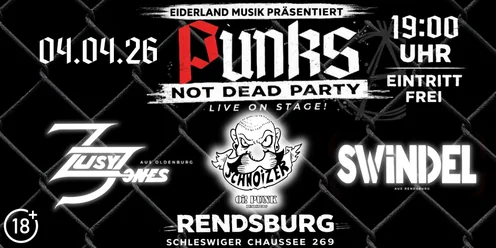 Flyer zu Punk's Not Dead Party