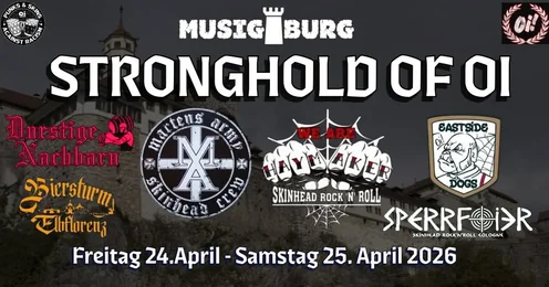 Flyer zu Stronghold of Oi Festival