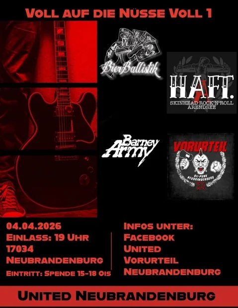 Flyer zu Voll auf die Nüsse #1
