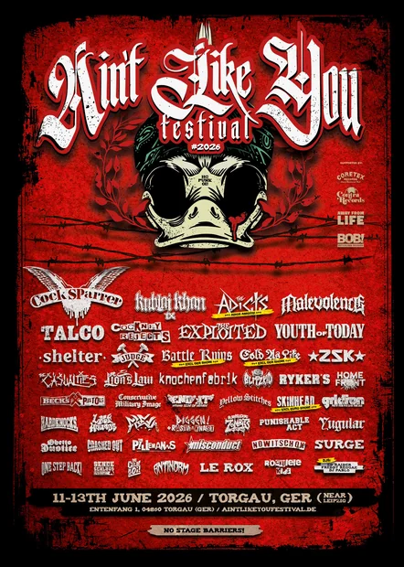 Flyer zu Ain't Like You - Festival - 2026