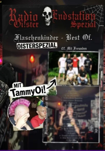 Flyer zu Flaschenkinder Oisterspecial