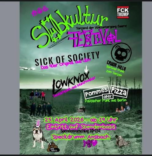 Flyer zu Subkultur Festival