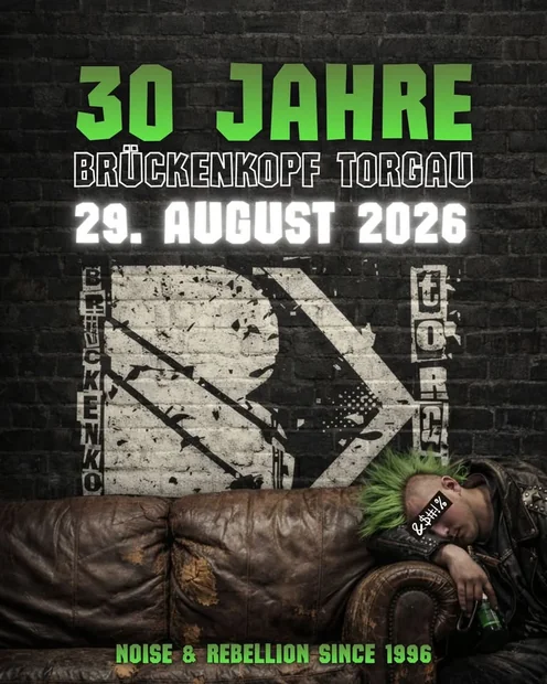 Flyer zu 30 Jahre Brückenkopf - Open Air