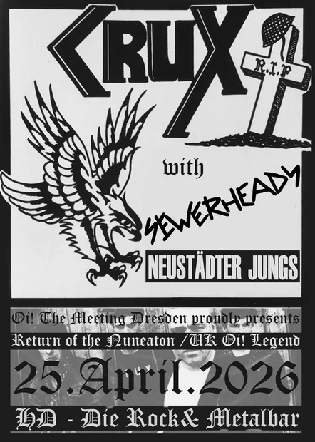 Flyer zu Return of the Nuneaton UK - Oi! Legend