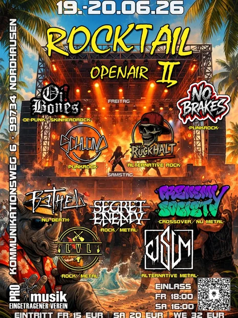 Flyer zu Rocktail II