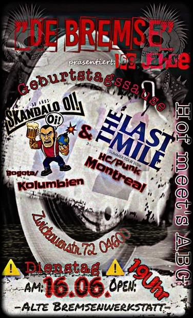 Flyer zu De Bremse 16.06.'26