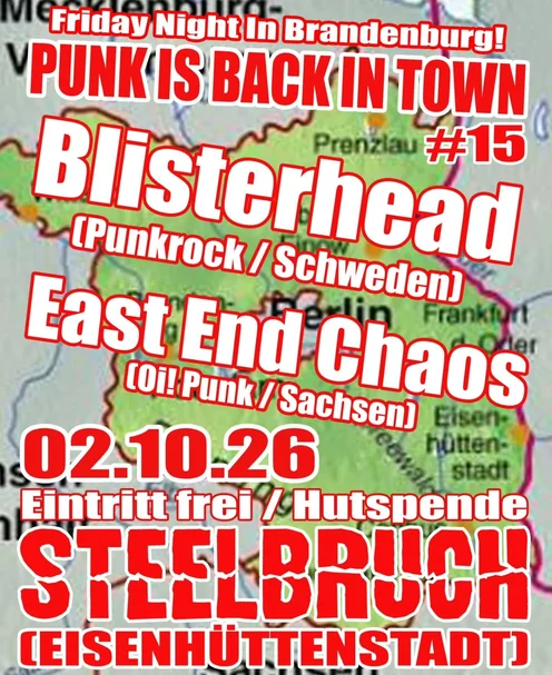 Flyer zu Punk Is Back in Town #15