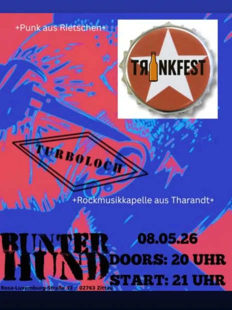 Flyer zu Bunter Hund - Punk & Rock