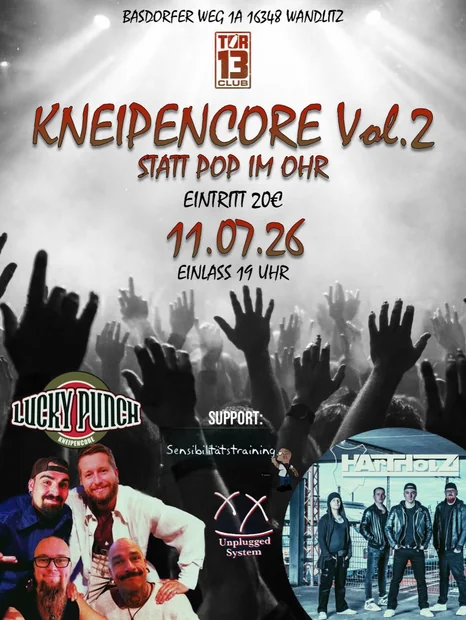 Flyer zu Kneipencore Vol. 2